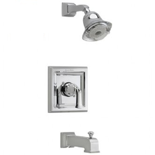 American Standard T555.528 Town Square Single Handle Tub and Shower Trim Only - Oil Rubbed Bronze (Pictured in Polished Chrome)